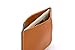 Bellroy Micro Sleeve (Minimalist Leather Card Holder, Super Slim Design, Holds 2-4 Cards, Folded Note Storage) - Caramel