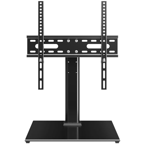 MOUNTUP TV Ständer Höhenverstellbar Für 24-60 Zoll LCD Led OLED Fernseher Max. 40KG Höhenverstellbar Universeller TV Standfuß mit Kabelmanagement Max.VESA 400x400 mm EU1335