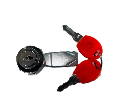 Image of Multipurpose Furniture Lock 701, Reversible Keys Pack of 1 (Furniture Lock)