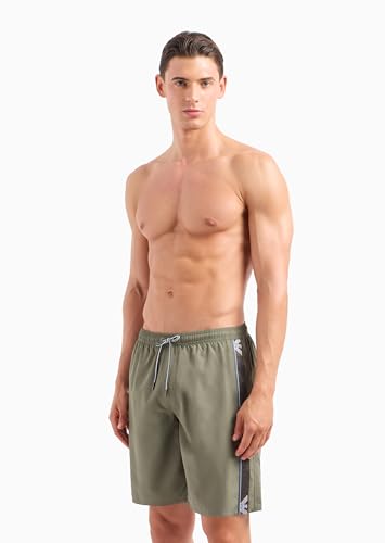 Emporio Armani mens Emporio Armani Men's Logotape Swim Bermuda4