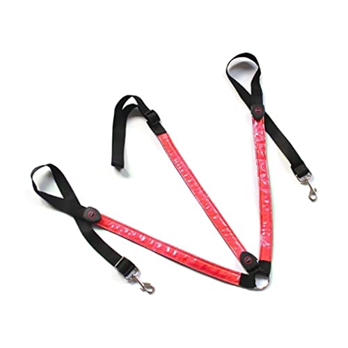 Arnês de correia, colarinho, peitoral, luz noturna ajustável, alça de peito, equipamento de seguranç