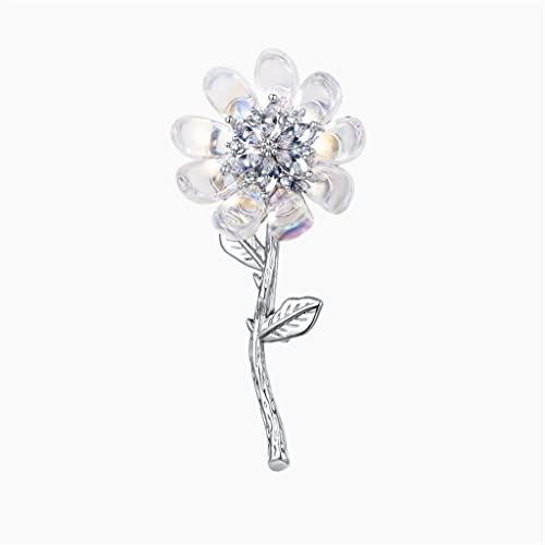 Broche à fleurs romantique pour femmes le cadeau poétique parfait