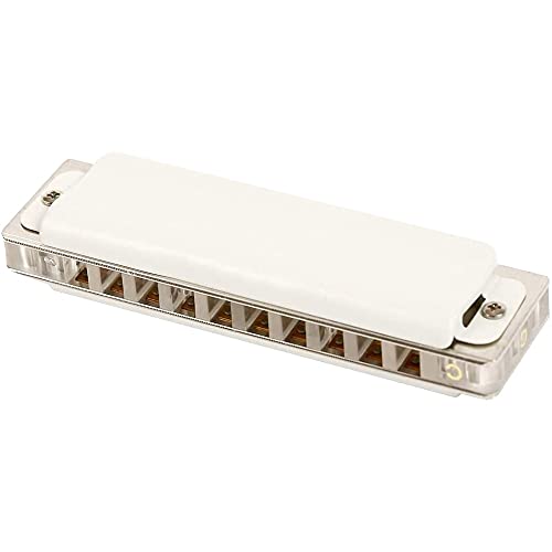 Harmonica Blues harmonica 10 trous diatonic couvercle Blanc transparent acrylique peigne laiton reedplate t008l avec… - Les Beatles, Paul McCartney, John Lennon, RIngo Starr, George Harrison Harmonica Blues harmonica 10 trous diatonic couvercle Blanc transparent acrylique peigne laiton reedplate t008l avec… – Image 5