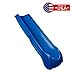 Swing'n'Slide NE 4701 Summit Slide 2Piece Plastic Scoop Slide for 4' Decks, Blue