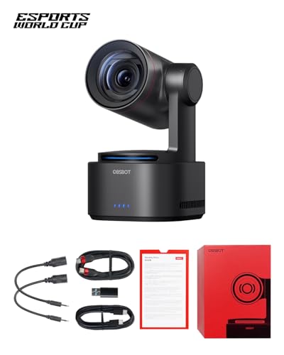OBSBOT Tail 2 PTZR NDI Camera 4K@60FPS, Pro AI Tracking, 1/1.5" CMOS, 50MP, 5X Optical Zoom, 12X Hybrid Zoom, SDI/HDMI/IP/USB 3.0 Output, Live Streaming for Education, Conference, Worship, Live Events - Image 3