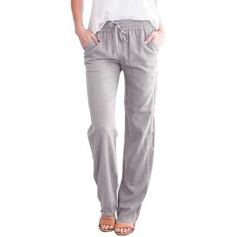 Pantalon Femme errcom Lin Coton Cover