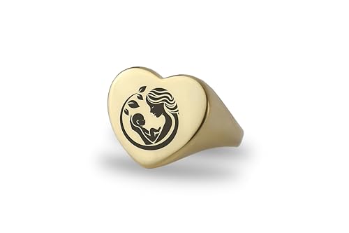 Bague fête des mères en or un cadeau d'anniversaire gravé pour jeune maman