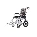 Transportrollstühle Faltrollstuhl Manueller Aluminiumlegierungs-Rollstuhl, leichter Klapptransportrollstuhl, tragbarer Reise-Rollstuhl for ältere Menschen und Kinder Faltrollstuhl Reiserollstuhl