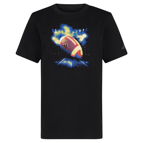 adidas Boys' Short Sleeve Heat Map Football Tee Shirt
