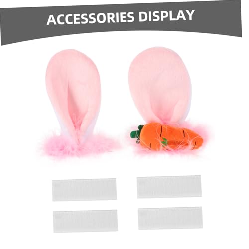 Orejas de conejo para casco accesorio extraíble para personalizar moto 3