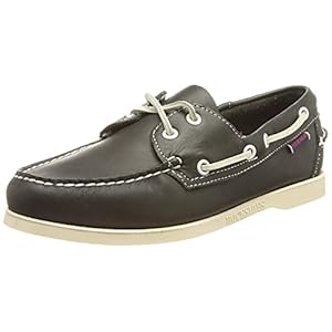 Sebago Docksides Portland W Mocassins & Bootschoenen Dames Blauw – 41 – Bootschoenen Shoes