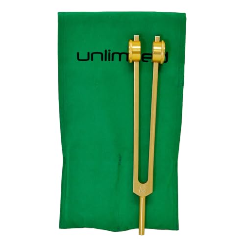 Unlimited 78 Hz Ozone Tuning Fork (Weighted) with Activator - Includes Tuning Fork & Velvet Case/Great for Helping with Stress & Tension Relief