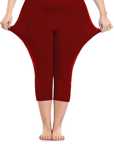 Image of PandaWears Women's Reg /Plus Size Capri - Stretch Fit