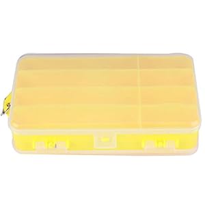 Duurzame dubbelzijdige aasdoos Fishing Tackle Box, voor vissers