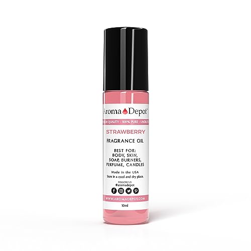 Aroma Depot 10 ml. Strawberry Body Oil Premium Quality Uncut Fragrance Oil