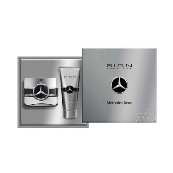 Miniatura 2 de Mercedes-Benz Sign Your Attitude for Men - Juego de regalo de 2 piezas de 3.4 oz EDP Spray, gel de ducha de 2.6 oz