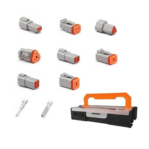 Kit connecteurs DT06 DT04 de haute précision avec prises scellées et broches mâles