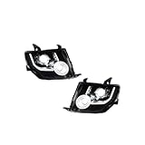 LCBDAHAJ Car Front Lamps Compatible For Mitsubishi Pajero V93 V97 2009-2021 LED Auto Headlights Assembly Upgrade Dynamic Projector Lens Accessories