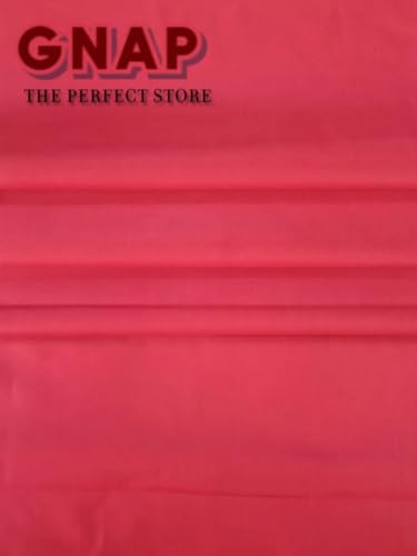 Image of Cotton Lining Cloth 2.5 Meter| for Kurta| Womens Dresses |Inside Materials |Stiching Material (Red)