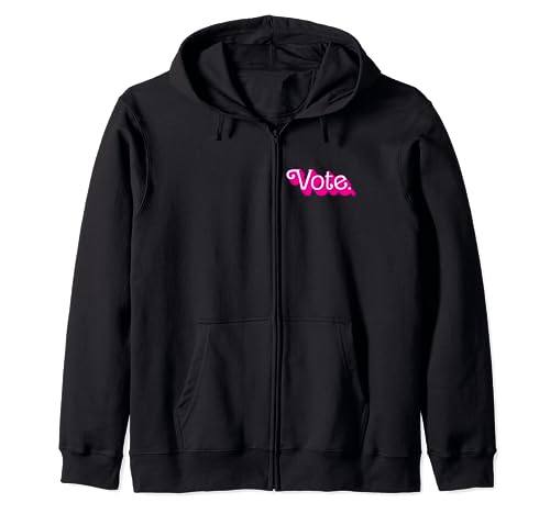 Vote Pink Zip Hoodie