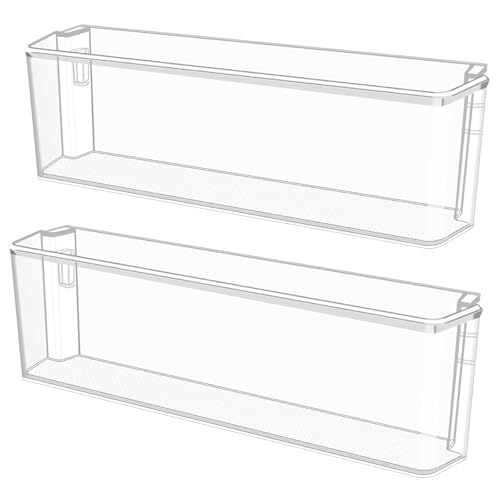 Image of ALVAR [2 pack] UPGRADED AAP74271304 Refrigerator Door Bin Compatible with LG Refrigerator Door Shelf Parts LRMDS3006S LRMDC2306D LRMDC2306S LRMVC2306D Door Shelf LG Fridge Door Shelves Replacement