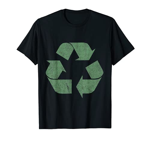 Vintage Earth Day Recycle Logo T-Shirt