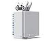 Produktbild ElecGear PS4 Spiel Speicher Tower Weiß mit Dual Charger, Vertikaler Standfuß, 12x Blu-ray Spiele-Speicherturm, Controller Ladegerät Ständ Ladestation Halterung kompatibel mit PlayStation 4, Pro, Slim