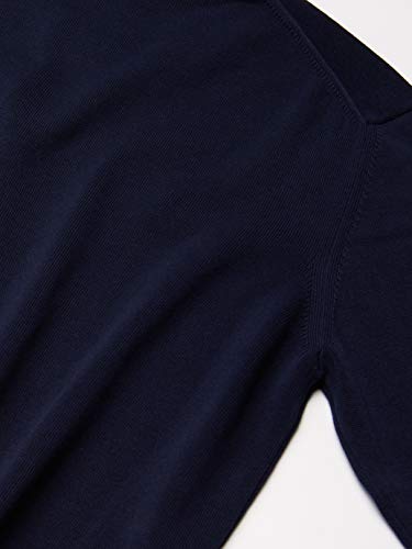 Lacoste Men's Long Sleeve Crew Neck Regular Fit Sweater, Navy Blue, 4X-Large #TOP1