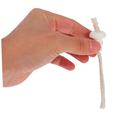 Veemoon 2 pzas pabilo de algodón para lámparas de alcohol miniatura 3