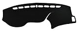 Custom Fit Dashboard Black Center Console Cover Dash Mat Protector Sunshield Cover for 2013 2014 2015 2016 2017 Honda Accord Sedan