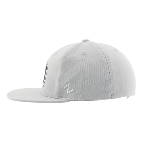 ZHATS Gorra Oficial NCAA Ajustada Gris Claro L miniatura 3