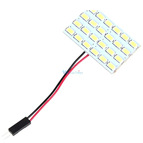 Miniatura 2 de 12 V 3 W 24 LED tablero interior del coche cúpula ahorro de energía lámpara de la placa 5730 módulo lectura lámpara luz súper brillante 1.732 x