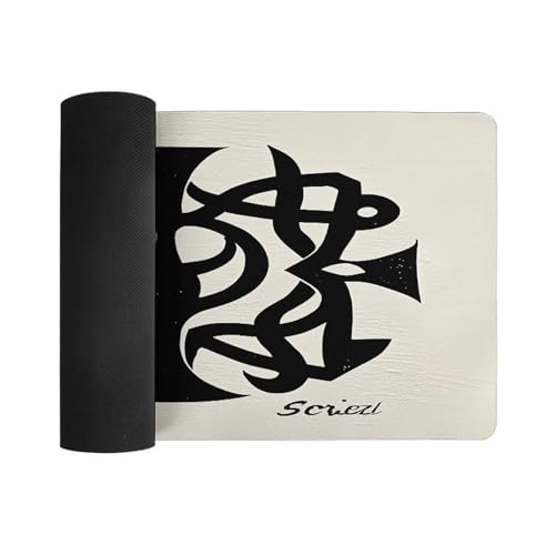 Supernatural Symbols Black Pad para Mouse Grande de Goma miniatura 3