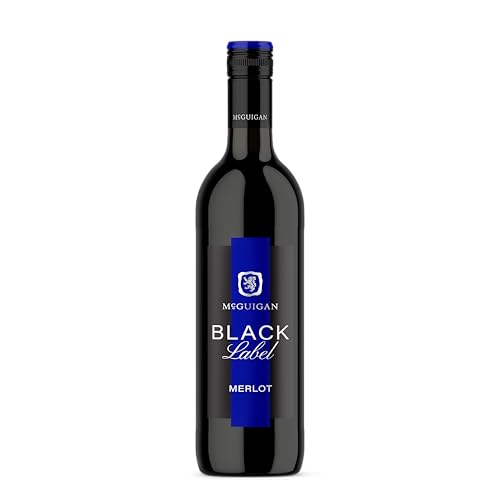 McGuigan Black Label Merlot 75cl packaging may vary