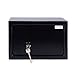 Produktbild DONAU TECH Tresor Möbeltresor 8,5 L / 31 x 20 x 20 cm/Manuell Safe Möbeltresor/Safe Geldschrank Boden-Wandtresor Wandsafe ink. 2 x Schlüssel/Schwarz