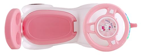 Image of JoyRide Ride on & Car for Kids with Music & Horn Steering, Push Car for Baby with Backrest,Under Seat Storage & Big Wheels, Ride on for Kids 1 to 3 Years Upto 25 Kgs (Elephant, Pink)