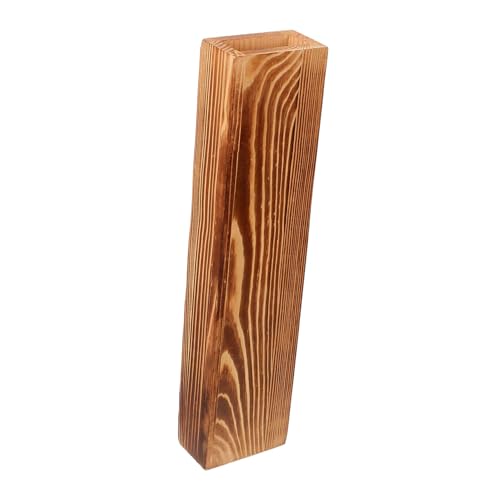 Amosfun Jardinera De Madera para Pared Jarrón Pequeño Capullos Decoración De Pared