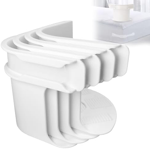Bed Sheet Holders - 4 Pack Corner Straps To Keep Fitted Sheets Tight, Easy To Install For All Mattress Sizes (White)