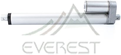 Everest Heavy Duty Linear Actuator 10" 10 Inch Stroke 200 Pound Max Lift DC 12v 12 Volt