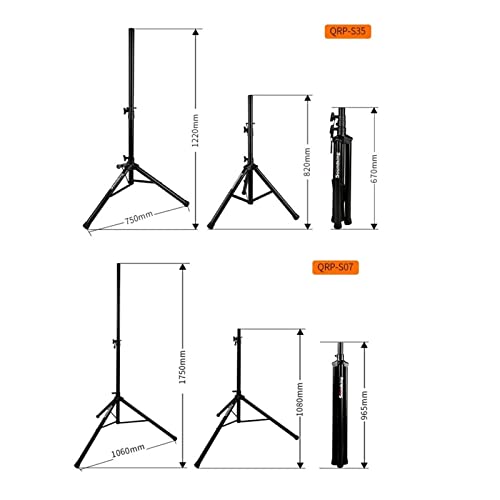 Soportes para altavoces S35 trípode de suelo con base de acero pesado para escenario 2