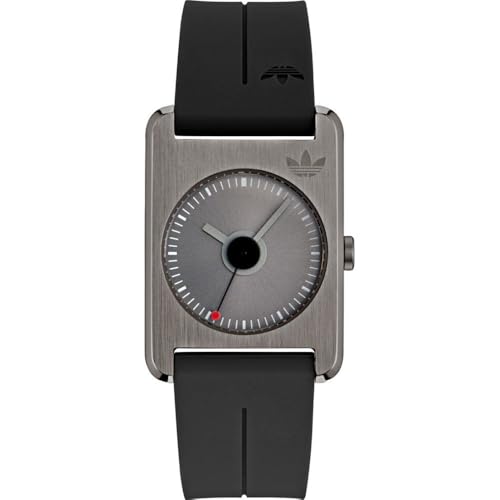 adidas Reloj Unisex Analogico Cuarzo con Correa de Silicona AOST23563