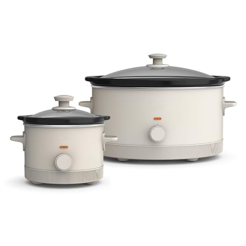 Bella 1.5 Qt + 6 Qt Slow Cooker Duo