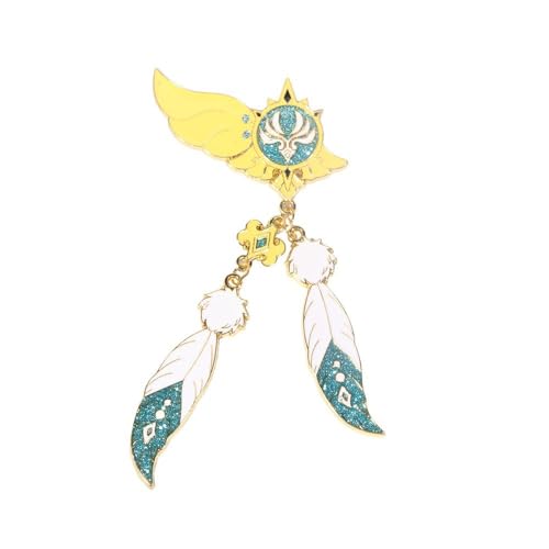 MOLVUS Genshin – Broche à Impact, 1 pièce, Motif Animal, Dessin animé