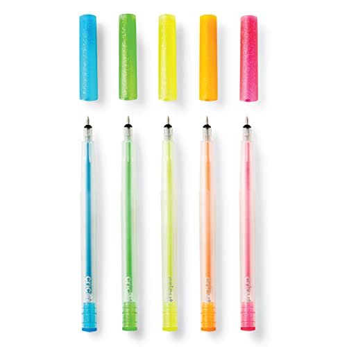 Cricut GLITTER GEL NEON PEN SET 5CT