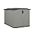 Suncast Glidetop Horizontal Outdoor Storage Shed with Pad-Lockable Sliding Lid and Doors, All-Weather Shed for Yard Storage, 57.5" W x 79.75" D x 52" H