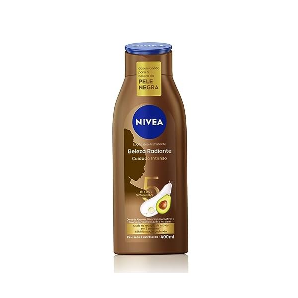 NIVEA Hidratante Desodorante Beleza Radiante Cuidado Intenso 400ml
