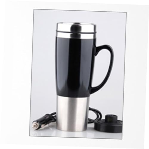 Hervidor eléctrico de auto 12V acero inoxidable miniatura 4