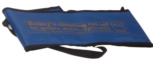 Bailey 5431 Universal Drain Rod Set in Carry Bag (3 Pieces)