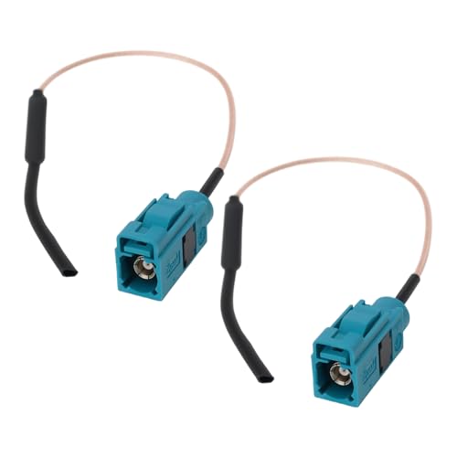 OTOTEC 2 Lot Antennes Fakra pour Voiture Câble Adaptateur Antenne Bluetooth WiFi Compatible avec BMW NBT Evo ID4 ID5 ID6 I-Drive Carplay Retrofit