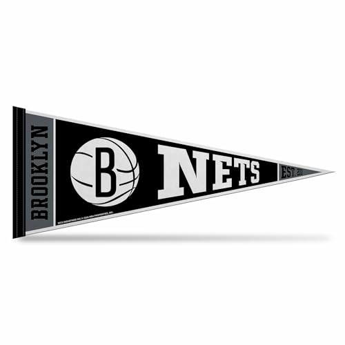 Image of Rico Industries NBA Basketball 12 inch x 30 inch Felt Wall Decor Pennant - Great for Home /Bed Room /Man Cave Decor